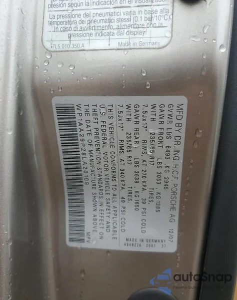 WP1AA29P28LA20109